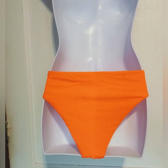 🛍️ BUNDLE ONLY 🛍️SHEIN Women's Orange Bikini Bottom - Picture 3 of 5
